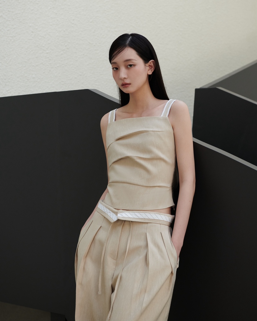 STAGE東大門代購女裝新款熱賣推薦25春夏時尚職業人氣吊帶背心STAGE吊帶/背心