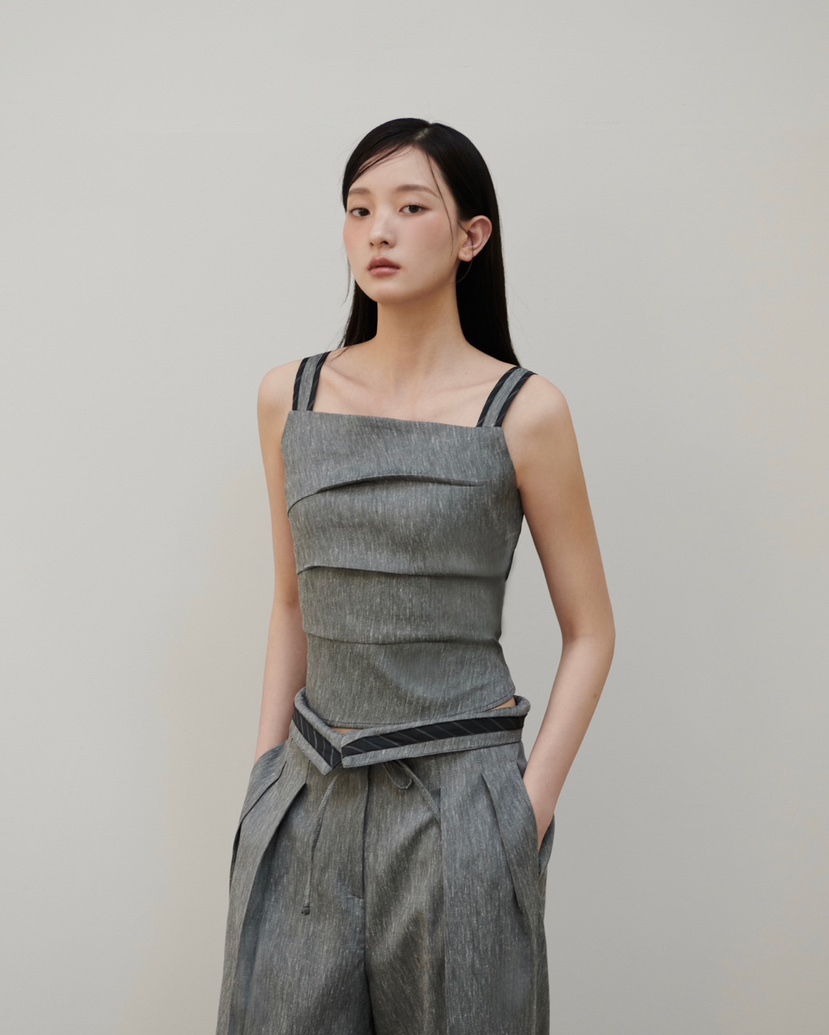 STAGE東大門代購女裝新款熱賣推薦25春夏時尚職業人氣吊帶背心STAGE吊帶/背心