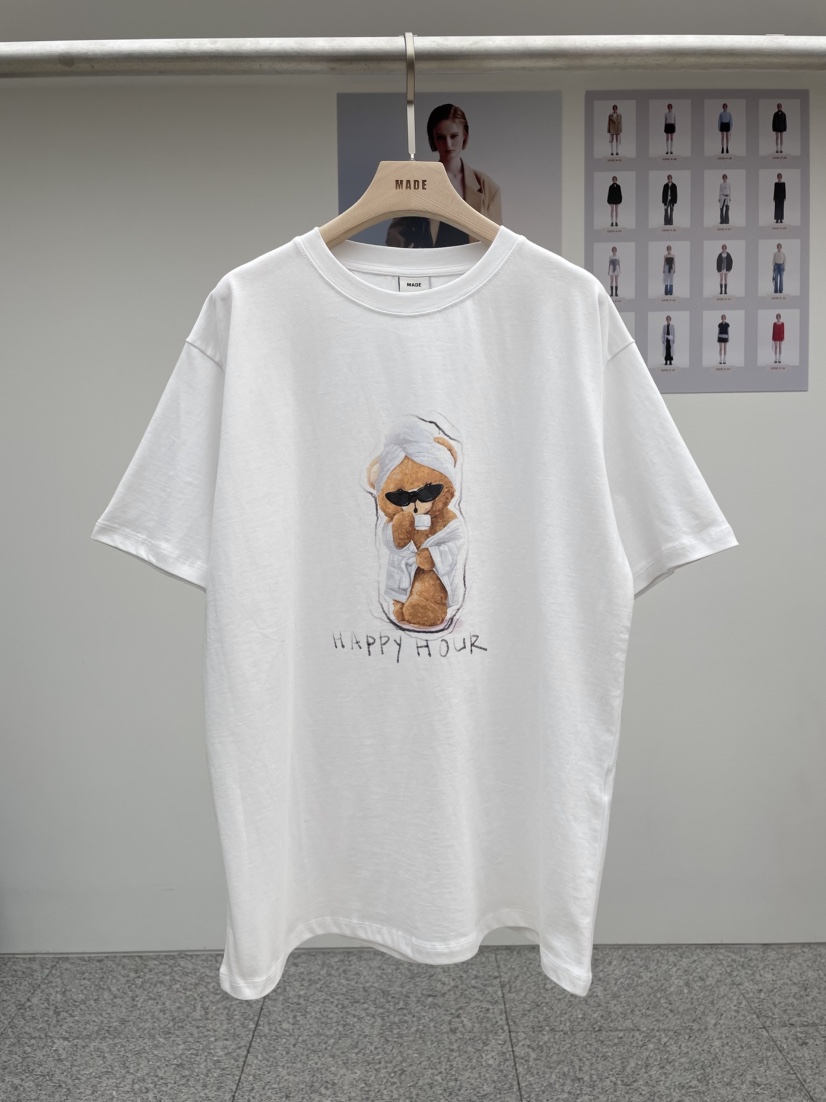 MADE-P東大門直郵女裝新款人氣職業休閑熱賣25春夏時尚T恤MADE-PT恤圖色2