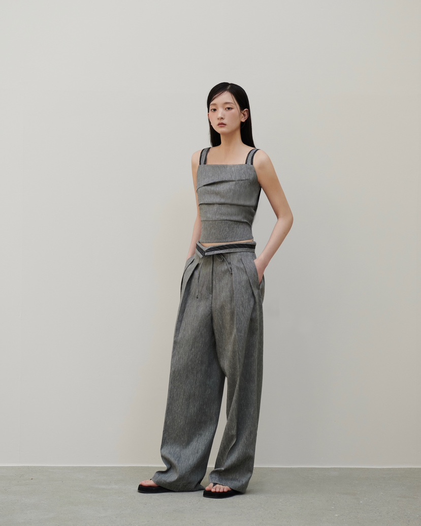 STAGE韓國代購女裝新款熱賣時尚職業真品休閑推薦人氣休閑褲STAGE休閑褲