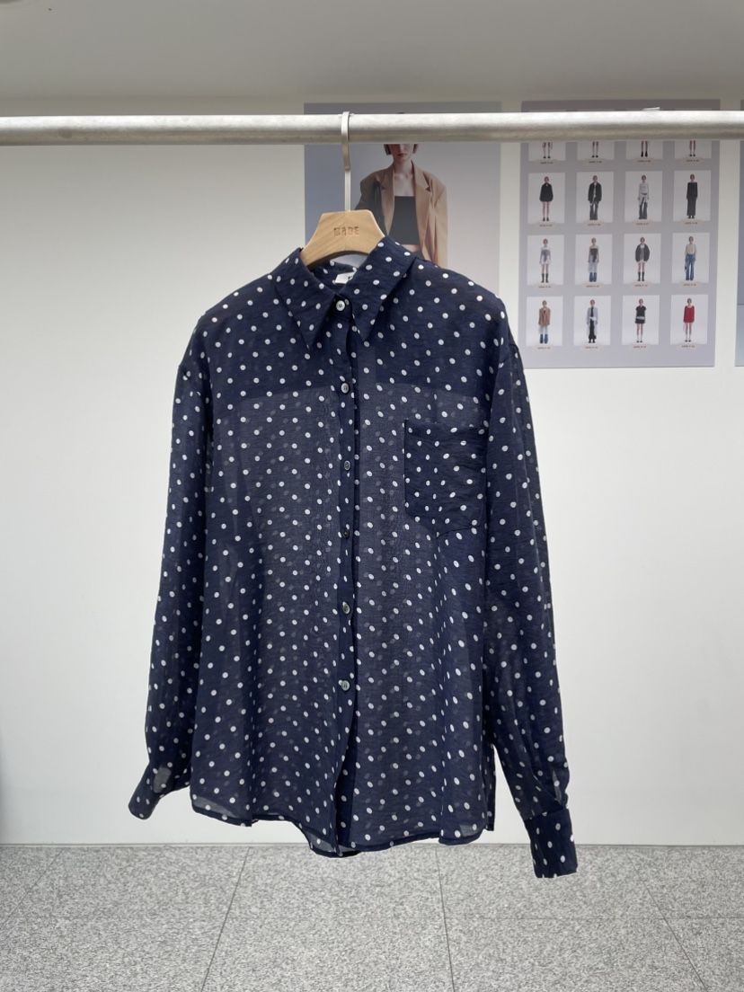 MADE-P韓國直郵女裝新品人氣推薦時尚休閑職業25春夏襯衫蕾絲衫MADE-P襯衫/蕾絲衫圖色2