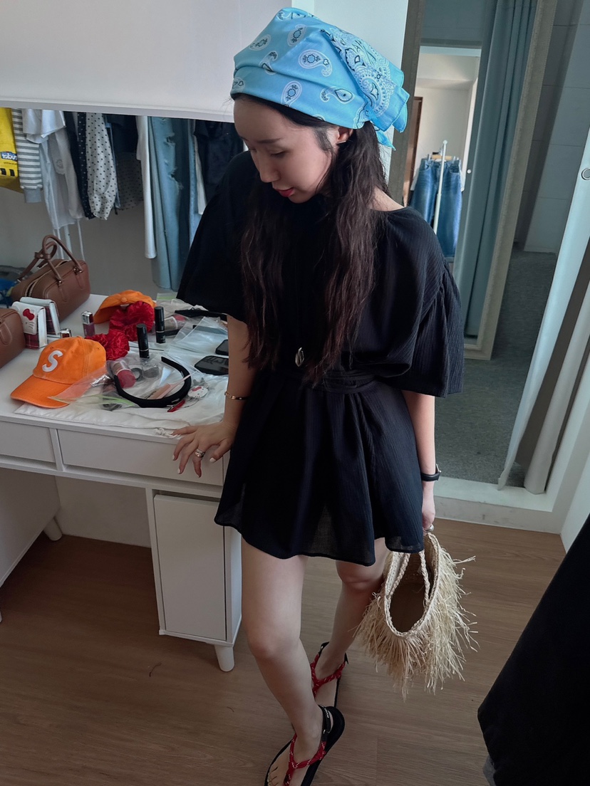 MADE-P東大門實拍女裝新款時尚職業人氣25春夏推薦真品連衣裙MADE-P連衣裙