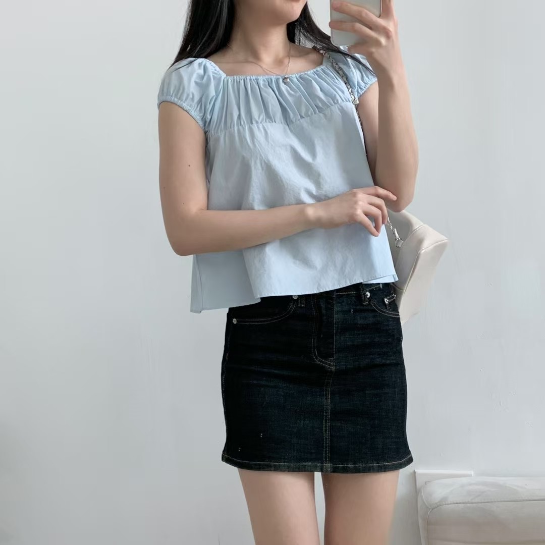 A BEL韓國㊣直郵東大門代購女裝新款推薦時尚休閑襯衫蕾絲衫A BEL襯衫/蕾絲衫