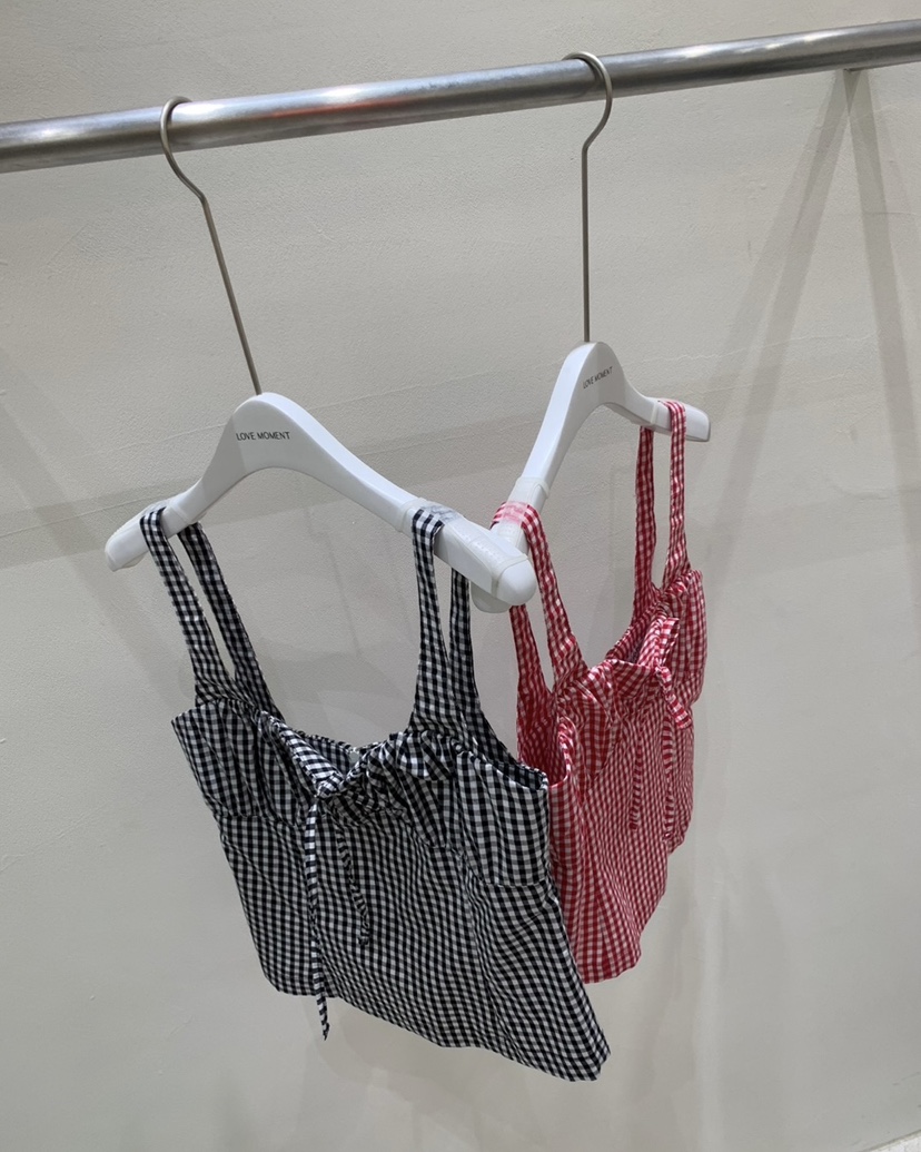 LOVE MOMENT韓國直郵㊣女裝新品25春夏熱賣時尚推薦吊帶背心LOVE MOMENT吊帶/背心