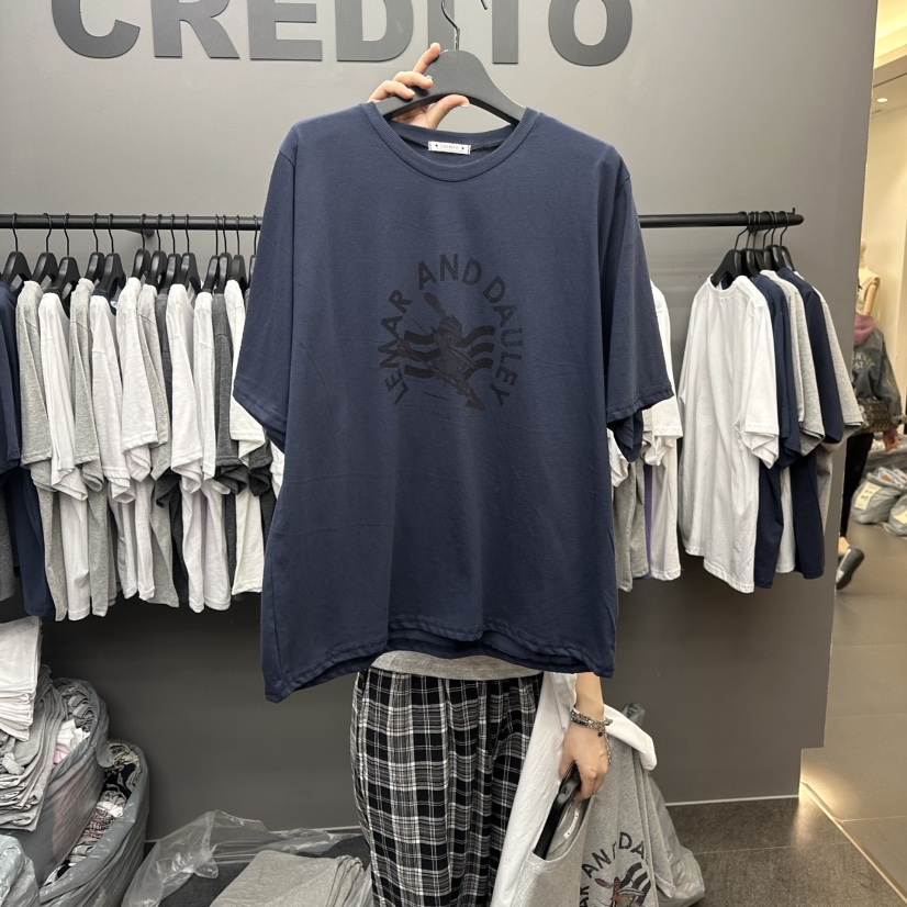 CREDITO直郵韓國代購㊣女裝新品25春夏熱賣推薦時尚人氣T恤CREDITOT恤圖色3