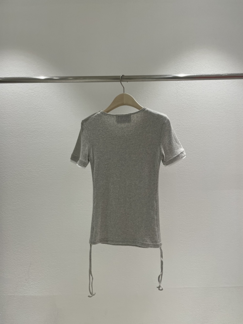 ROOMS SHOP韓國直郵㊣女裝新款熱賣推薦人氣休閑T恤假兩件ROOMS_SHOPT恤