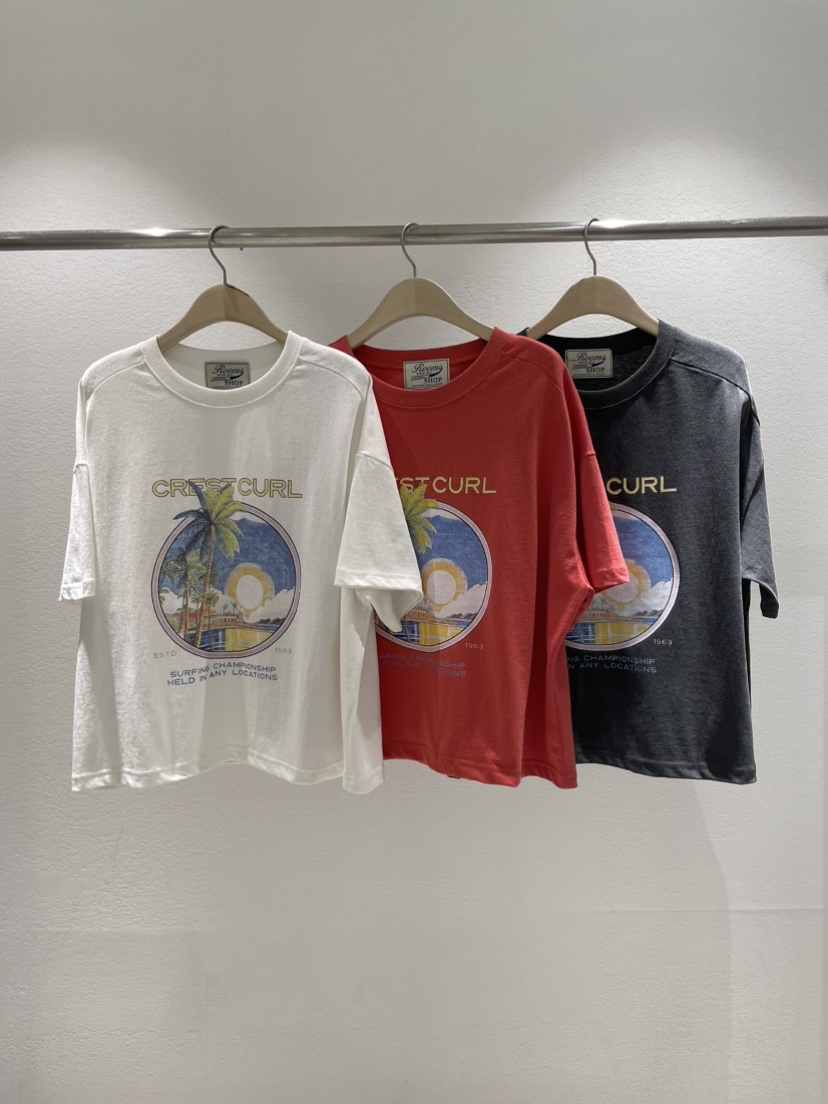 ROOMS SHOP韓國直郵㊣女裝新款休閑25春夏人氣時尚熱賣T恤ROOMS_SHOPT恤