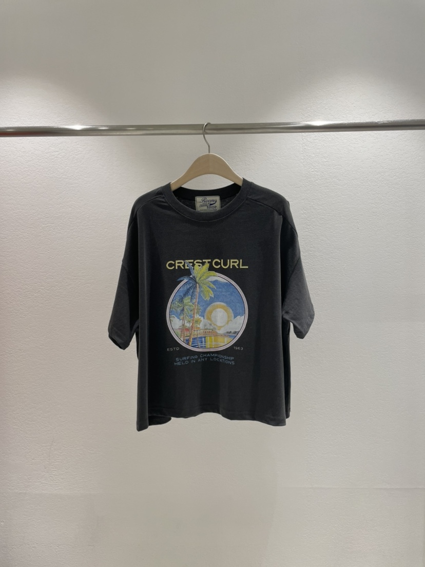 ROOMS SHOP韓國直郵㊣女裝新款休閑25春夏人氣時尚熱賣T恤ROOMS_SHOPT恤圖色3