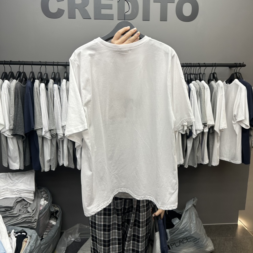 CREDITO直郵韓國代購㊣女裝新款休閑熱賣時尚人氣25春夏T恤CREDITOT恤