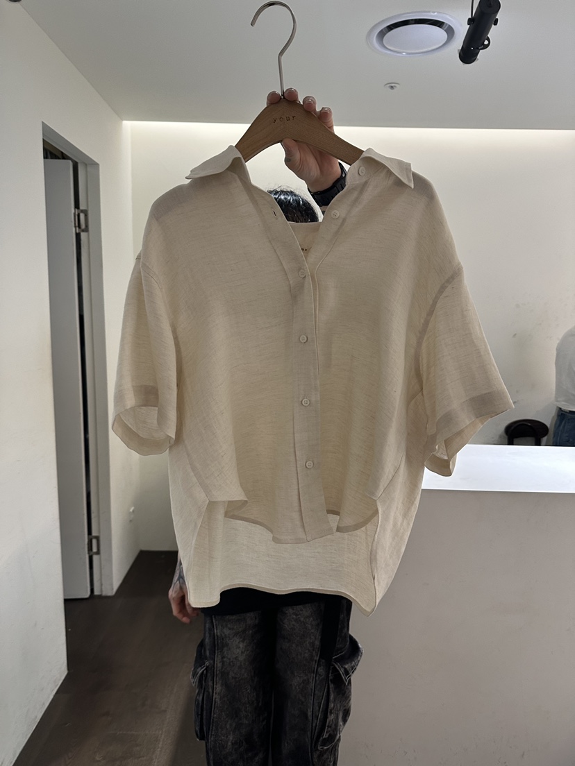 YOUR-P韓國㊣直郵東大門代購女裝新品推薦時尚人氣襯衫蕾絲衫YOUR-P襯衫/蕾絲衫圖色2