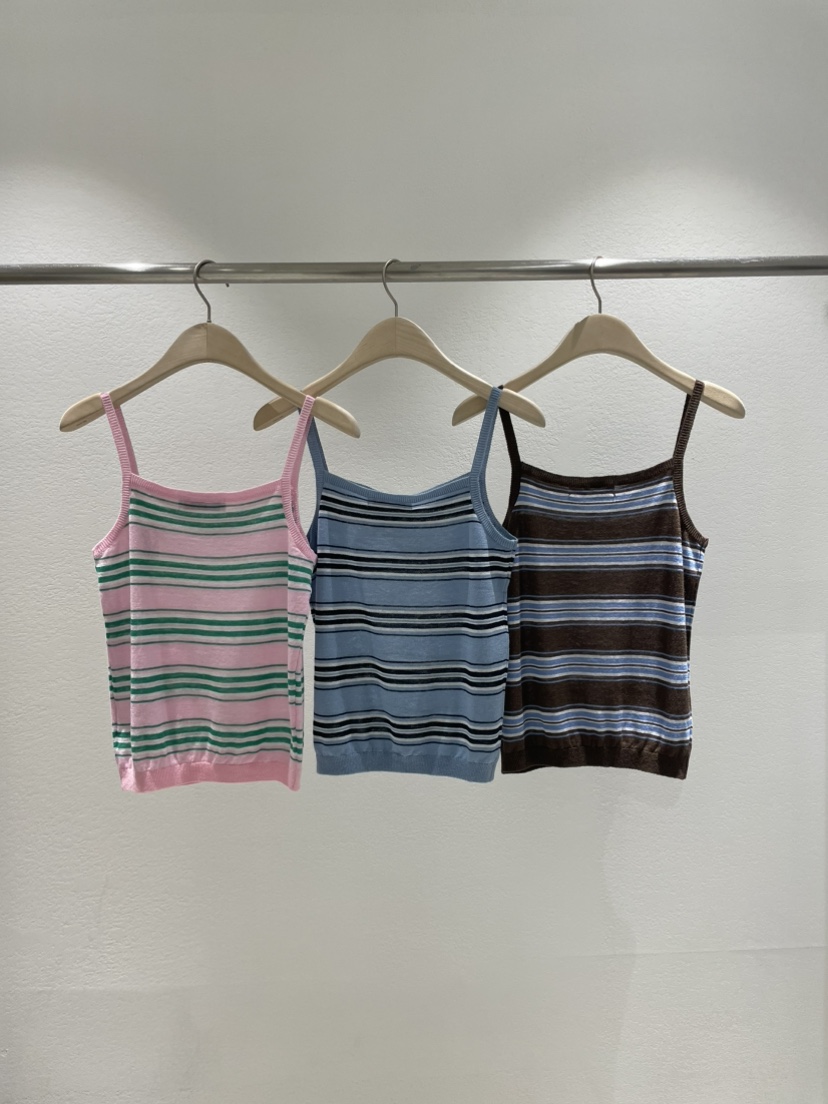 ROOMS SHOP直郵韓國代購㊣女裝新款熱賣25春夏人氣吊帶背心ROOMS_SHOP吊帶/背心