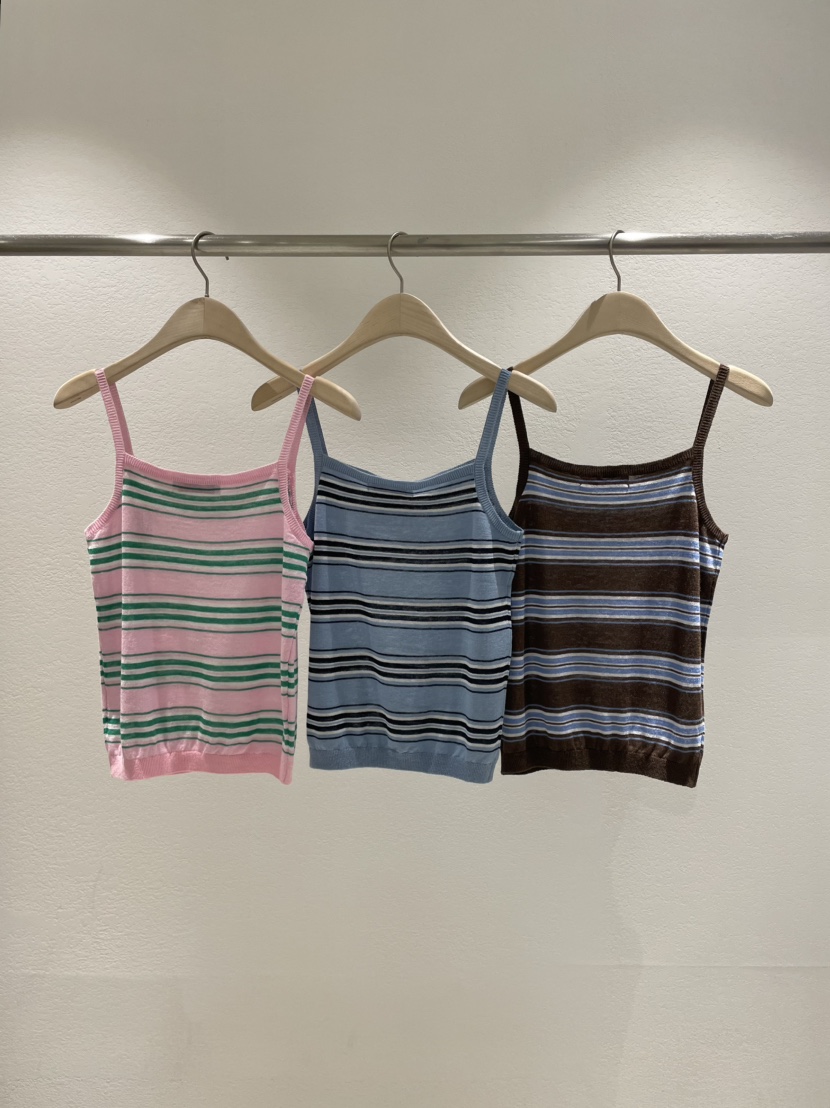 ROOMS SHOP直郵韓國代購㊣女裝新款熱賣25春夏人氣吊帶背心ROOMS_SHOP吊帶/背心