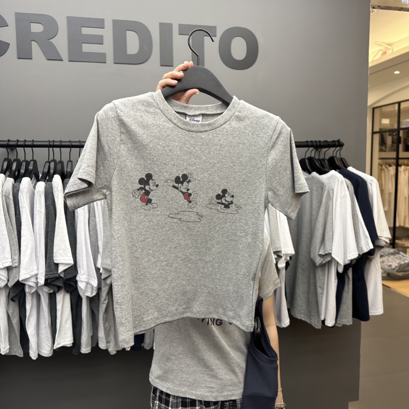 CREDITO韓國直郵㊣女裝新品時尚推薦熱賣人氣休閑25春夏T恤CREDITOT恤