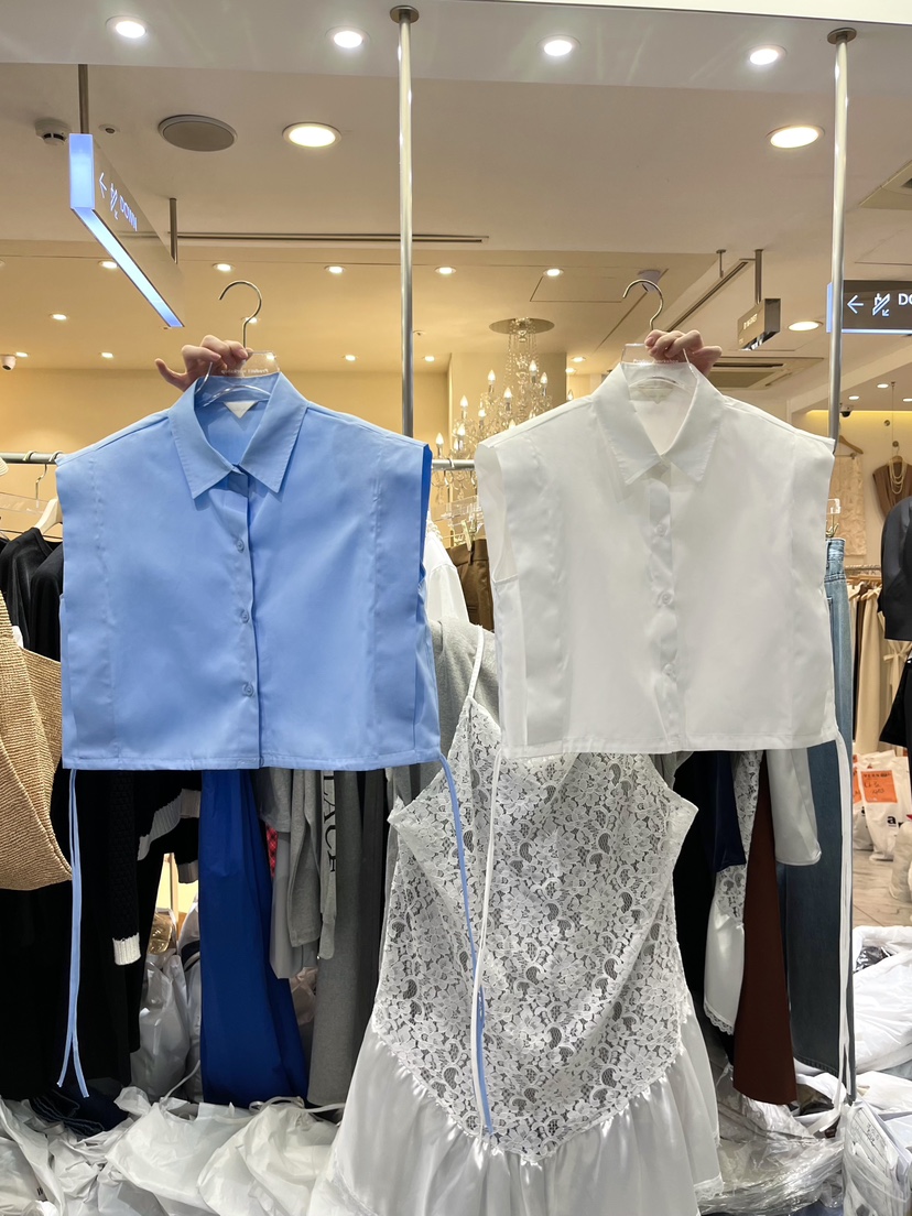 WORK SHOP韓國代購女士新品真品人氣休閑25春夏襯衫蕾絲衫Work_shop襯衫/蕾絲衫
