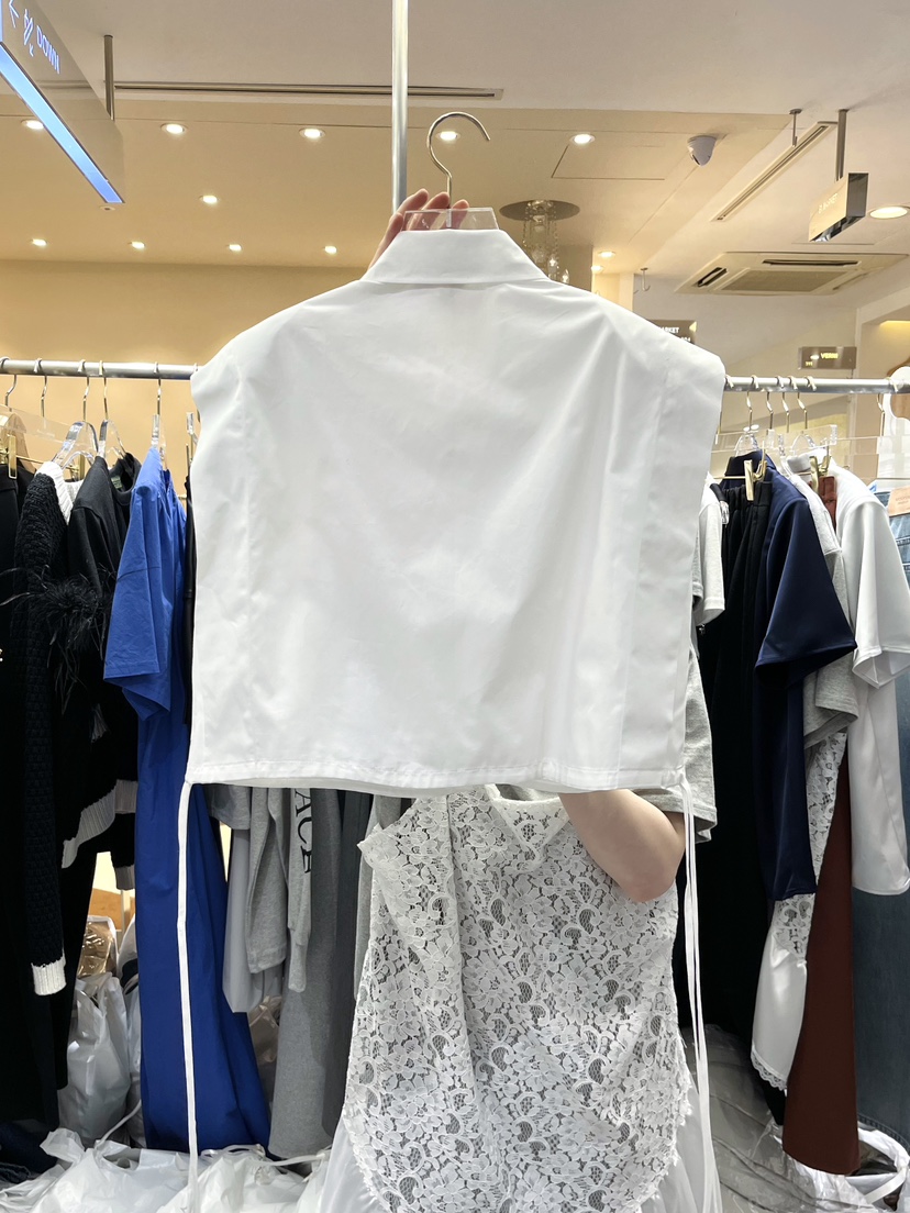 WORK SHOP韓國代購女士新品真品人氣休閑25春夏襯衫蕾絲衫Work_shop襯衫/蕾絲衫