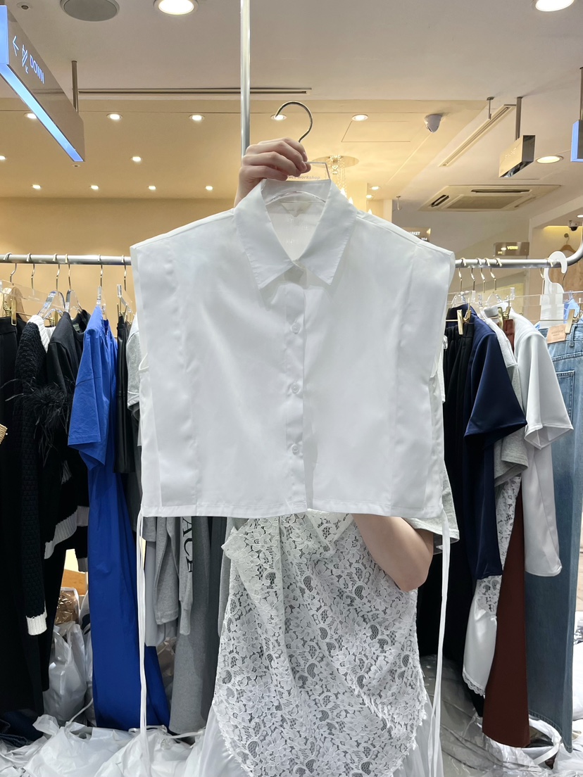 WORK SHOP韓國代購女士新品真品人氣休閑25春夏襯衫蕾絲衫Work_shop襯衫/蕾絲衫