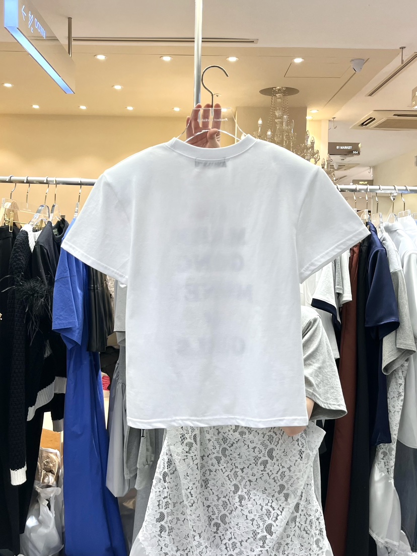 WORK SHOP東大門直郵女裝新款25春夏熱賣推薦職業真品時尚T恤Work_shopT恤