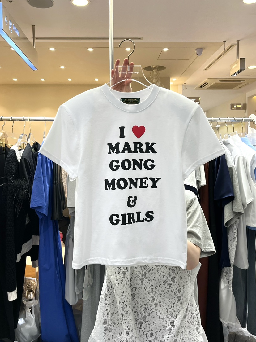 WORK SHOP東大門直郵女裝新款25春夏熱賣推薦職業真品時尚T恤Work_shopT恤