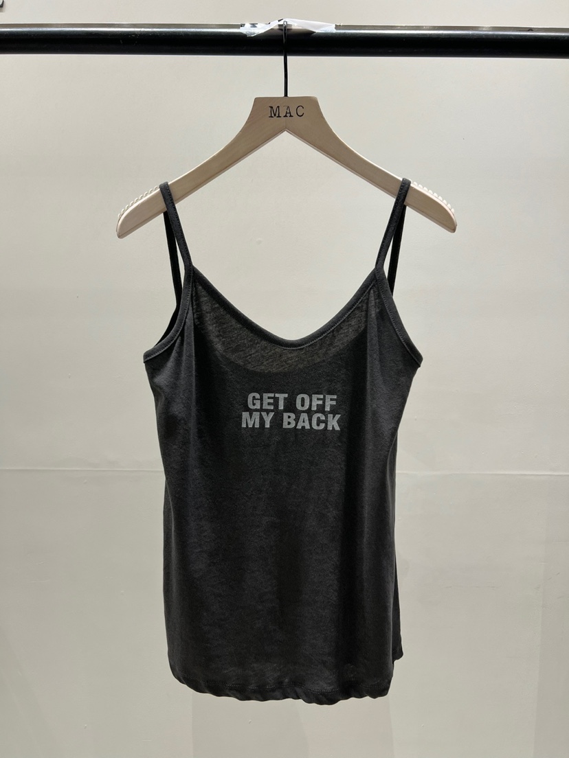 MAC東大門實拍女裝新款休閑推薦職業25春夏時尚熱賣吊帶背心THE FORWARD MAC吊帶/背心圖色2