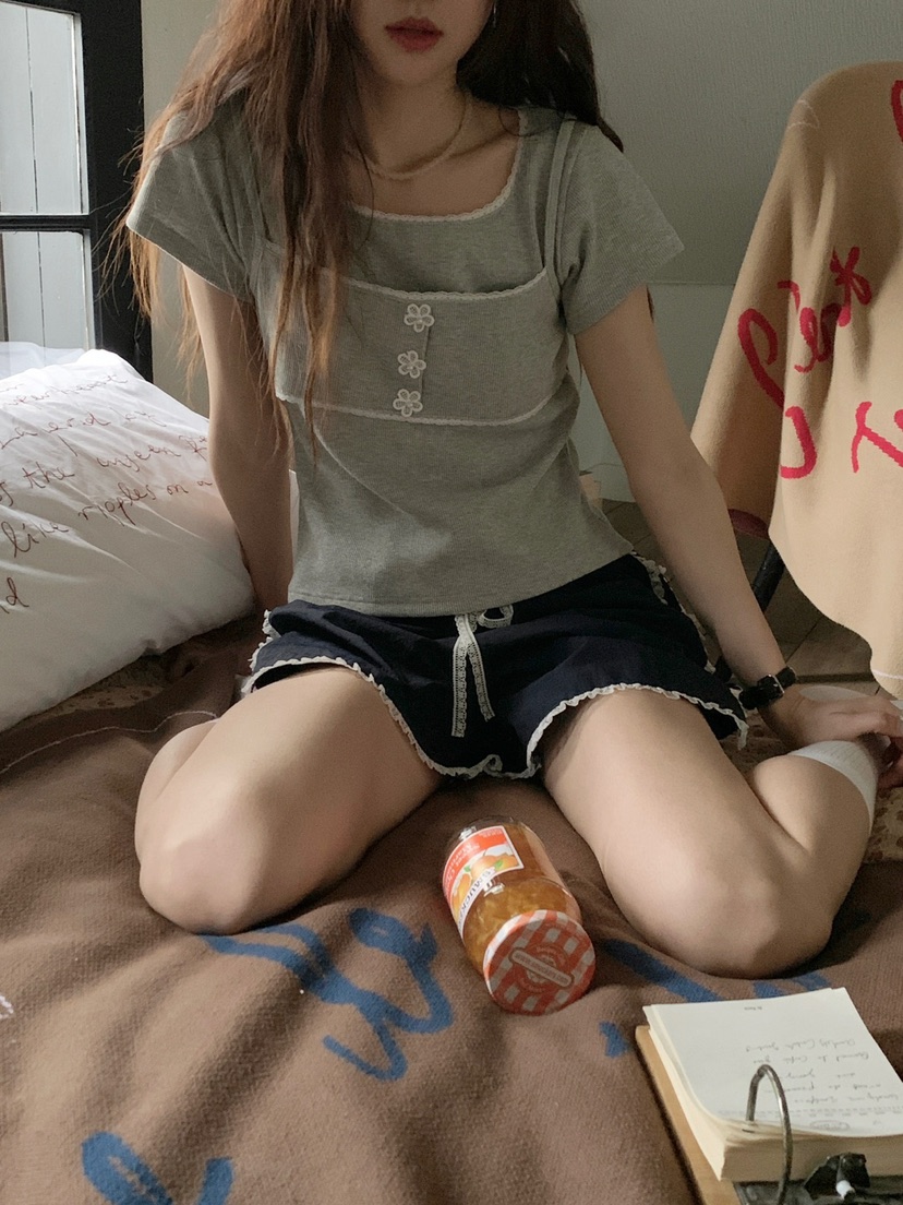 MORE THAN-P東大門直郵女士新品推薦真品25春夏人氣休閑T恤MORE THANT恤