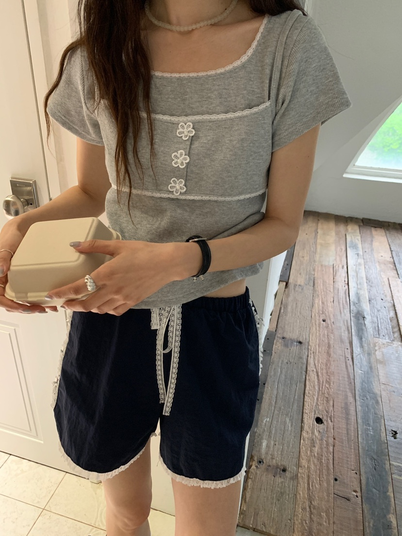 MORE THAN-P東大門直郵女士新品推薦真品25春夏人氣休閑T恤MORE THANT恤