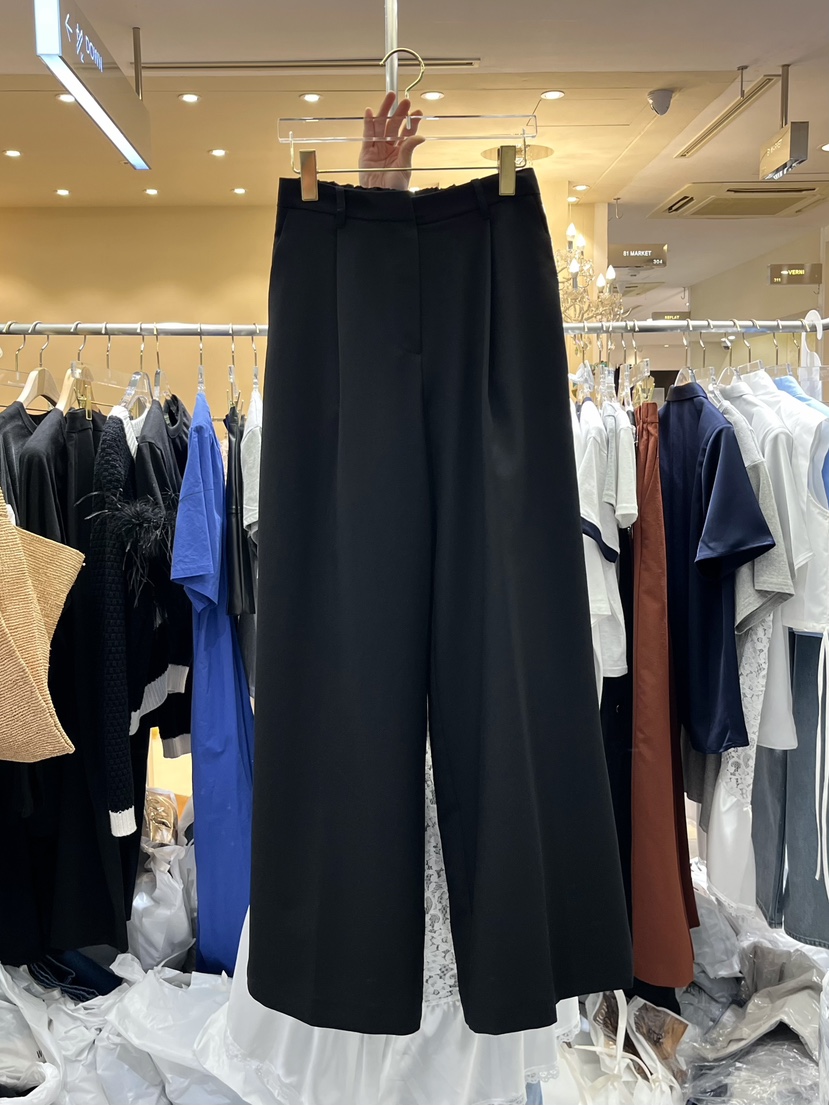 WORK SHOP東大門直郵女士新款推薦25春夏職業人氣休閑休閑褲Work_shop休閑褲圖色2