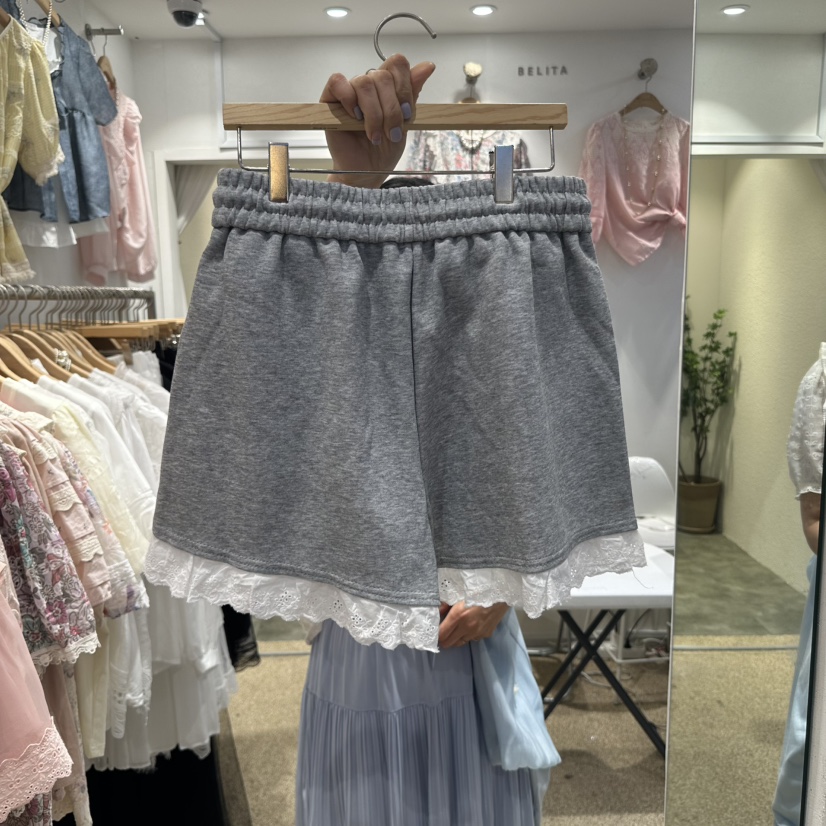 空東大門代購女裝新品熱賣時尚人氣推薦真品休閑職業25春夏短褲BELITA短褲