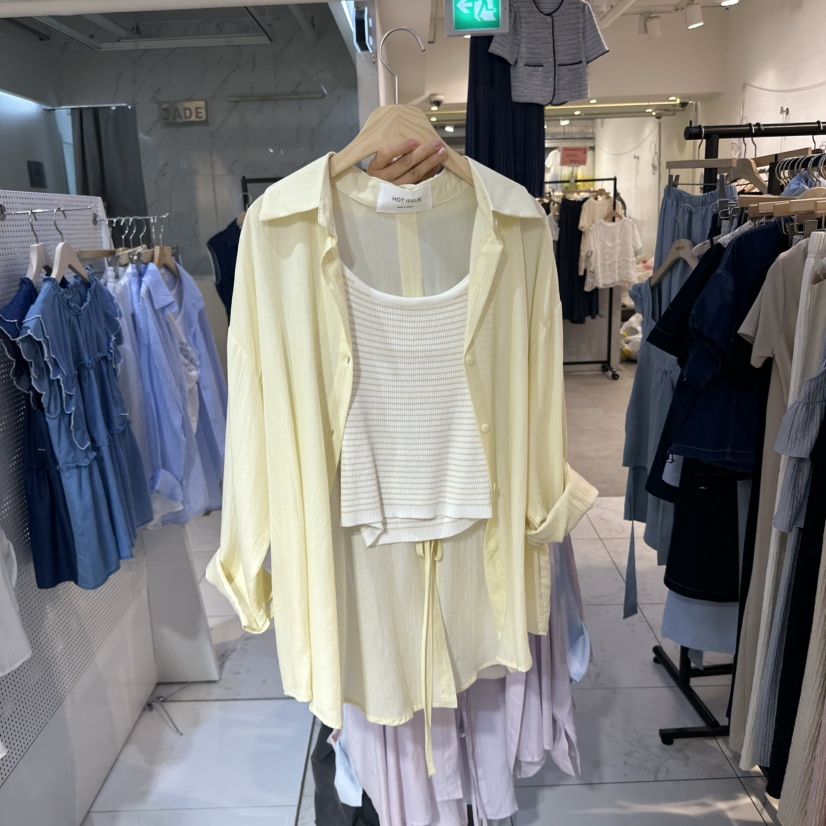 DREAM GIRIS韓國直郵女裝新款休閑熱賣25春夏職業推薦套裝DREAM GIRIS/HOT PLACE套裝圖色4
