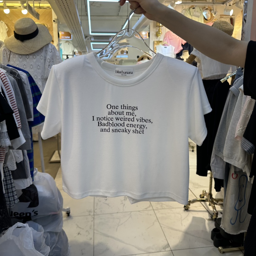 BLUE BANANA東大門直郵女裝新款推薦職業人氣25春夏時尚T恤BLUE BANANAT恤