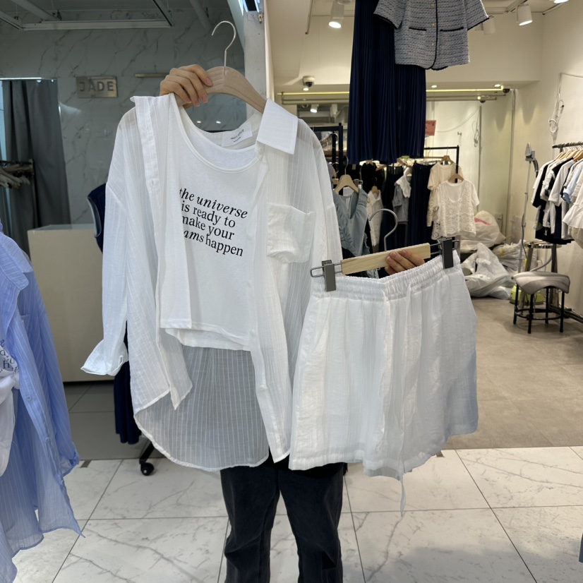 DREAM GIRIS東大門實拍女士新品職業人氣真品熱賣套裝三件套DREAM GIRIS/HOT PLACE套裝圖色2