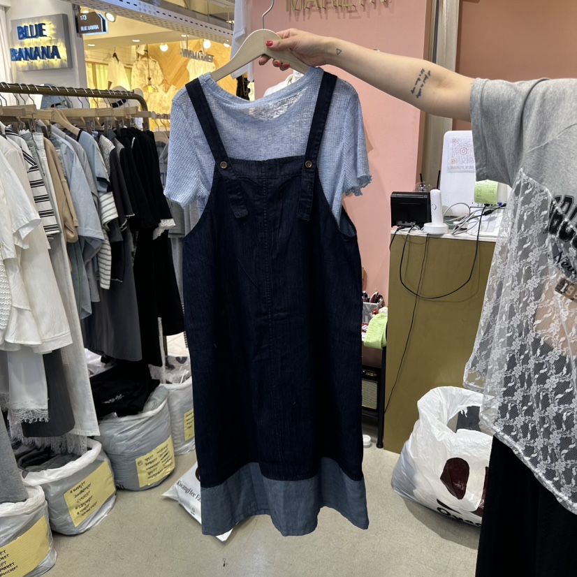 MARILYN東大門代購女士新款休閑25春夏熱賣人氣時尚推薦連衣裙MARILYN連衣裙