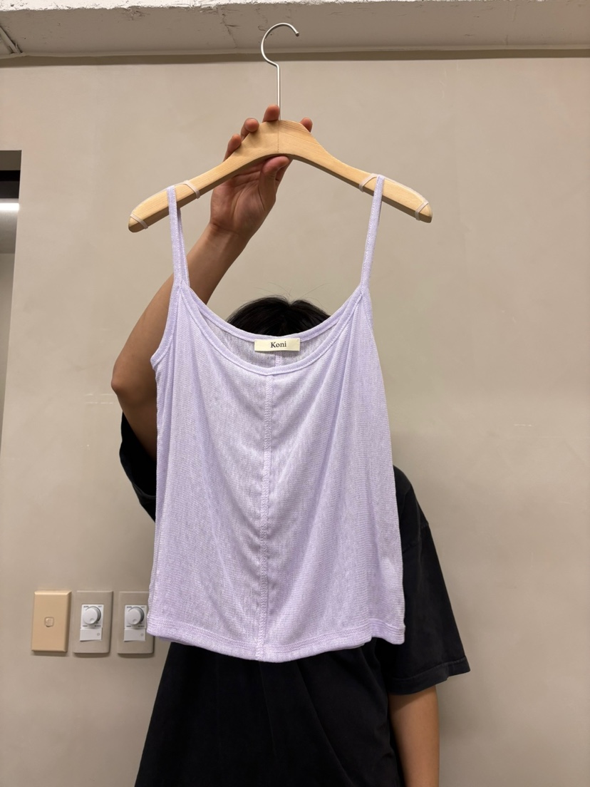 KONI韓國代購女裝新品25春夏休閑真品推薦職業熱賣吊帶背心KONI吊帶/背心圖色3