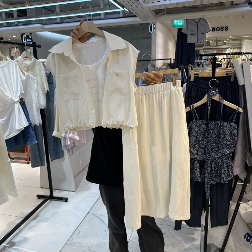 DREAM GIRIS東大門直郵女士新款25春夏職業推薦套裝三件套DREAM GIRIS/HOT PLACE套裝
