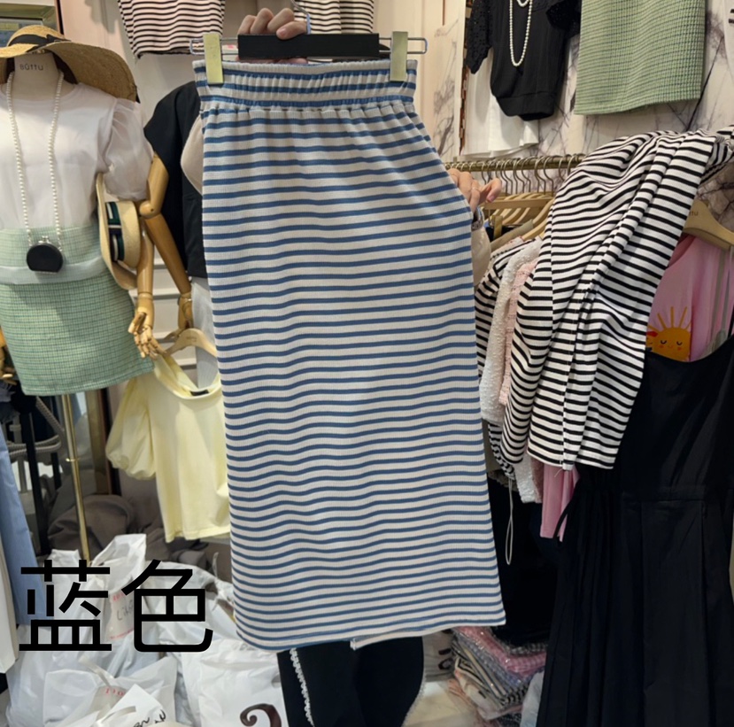BUTTU韓國代購女士新款熱賣25春夏真品人氣時尚休閑長裙雙面10 O CLOCK/Buttu長裙圖色2