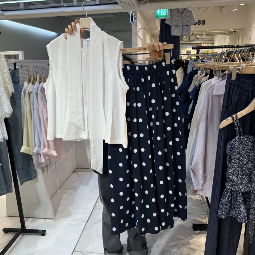 DREAM GIRIS東大門直郵女裝新品時尚熱賣25春夏套裝含腰帶DREAM GIRIS/HOT PLACE套裝圖色2
