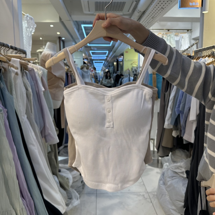 HARU東大門代購女裝新品25春夏人氣真品推薦時尚休閑吊帶背心HARU吊帶/背心