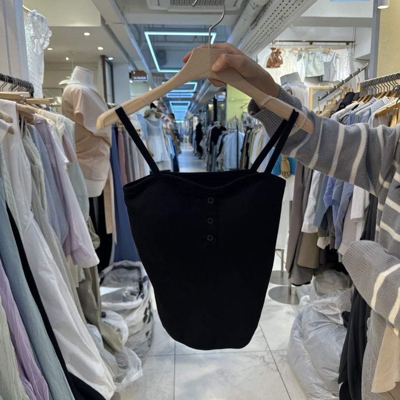 HARU東大門代購女裝新品25春夏人氣真品推薦時尚休閑吊帶背心HARU吊帶/背心圖色2