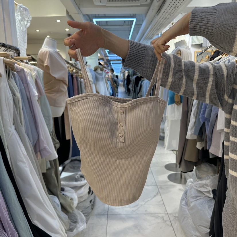 HARU東大門代購女裝新品25春夏人氣真品推薦時尚休閑吊帶背心HARU吊帶/背心圖色3