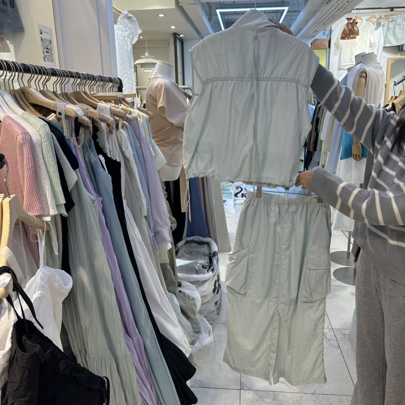 HARU韓國直郵女士新品推薦25春夏休閑時尚人氣套裝工裝套裝HARU套裝