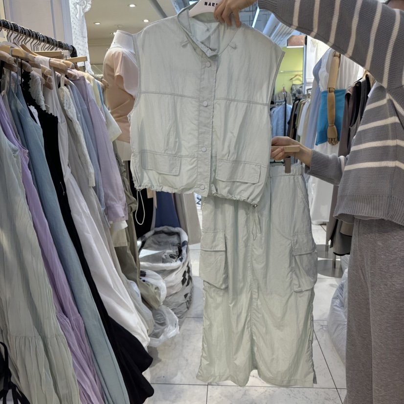 HARU韓國直郵女士新品推薦25春夏休閑時尚人氣套裝工裝套裝HARU套裝