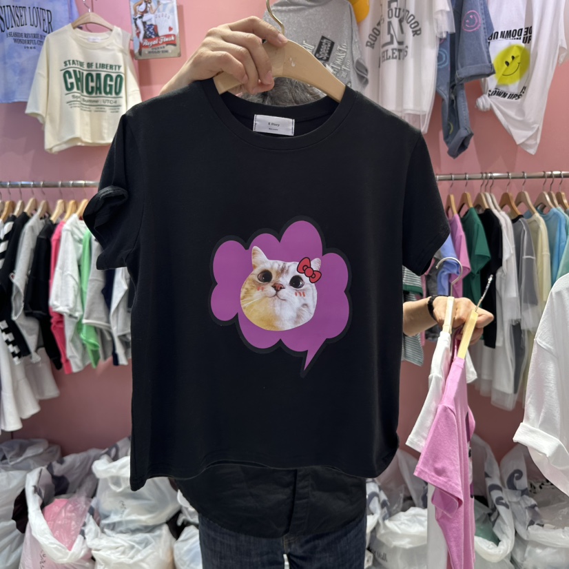 K STORY韓國直郵女士新品25春夏熱賣推薦時尚真品休閑人氣T恤K STORYT恤圖色3