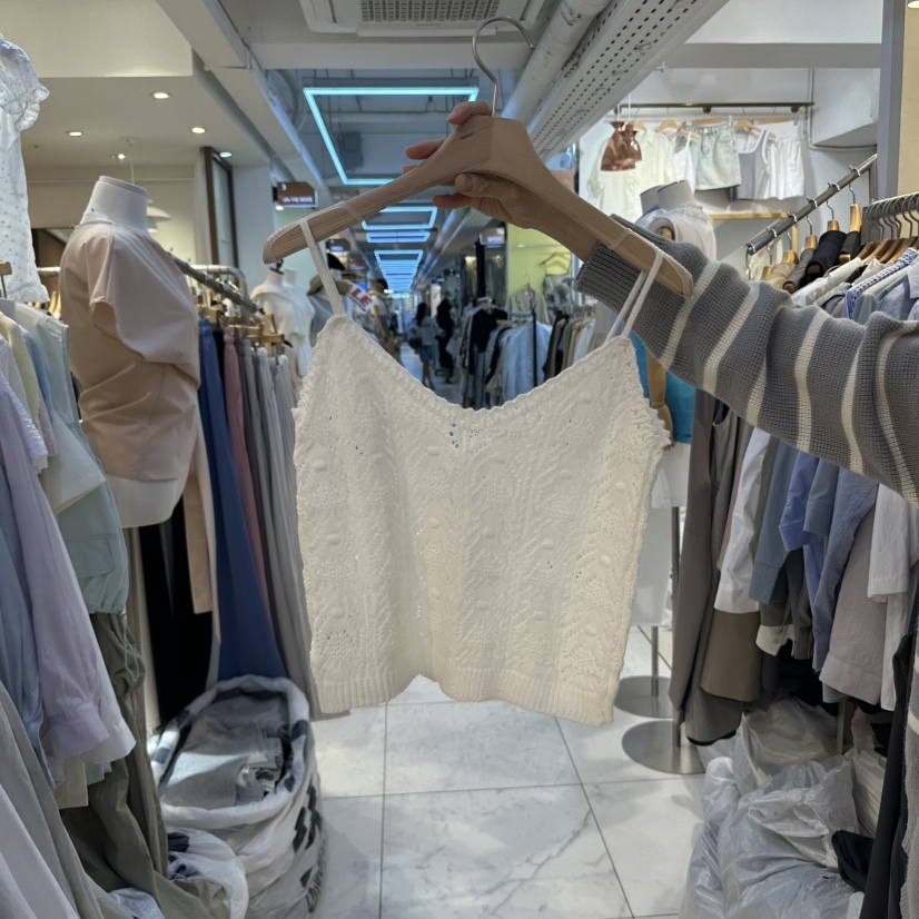 HARU韓國直郵女士新品25春夏真品休閑推薦時尚職業吊帶背心HARU吊帶/背心