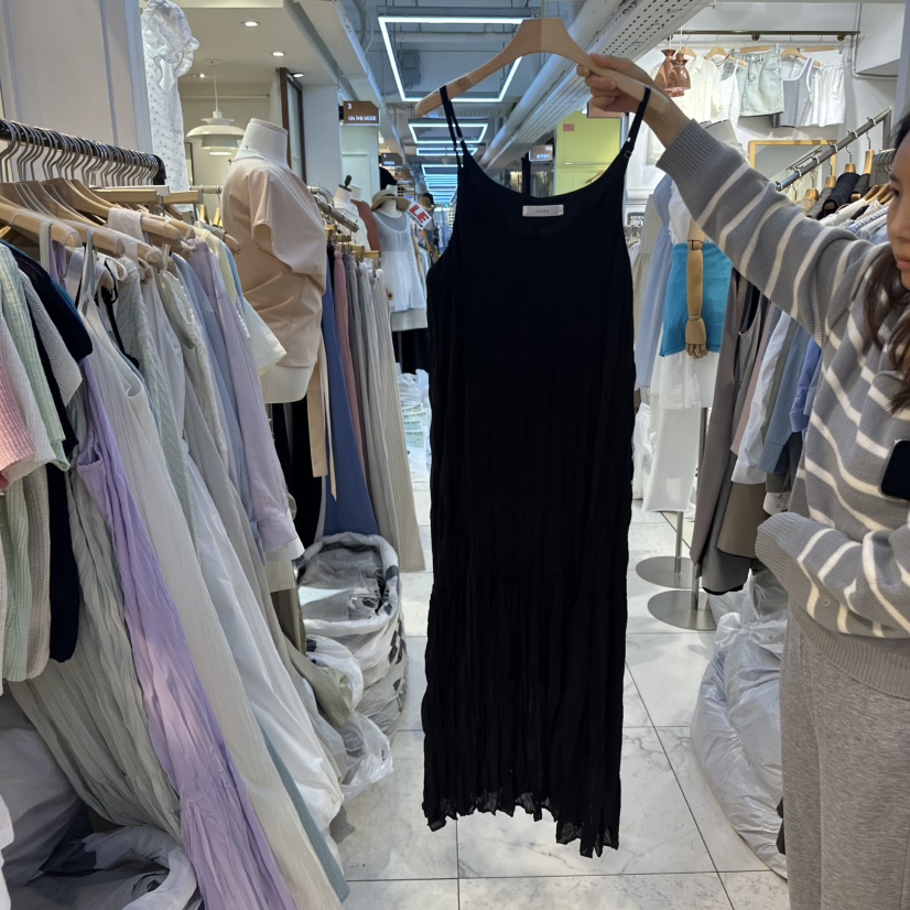 HARU韓國直郵女裝新品職業人氣推薦休閑25春夏熱賣連衣裙褶皺HARU連衣裙圖色3