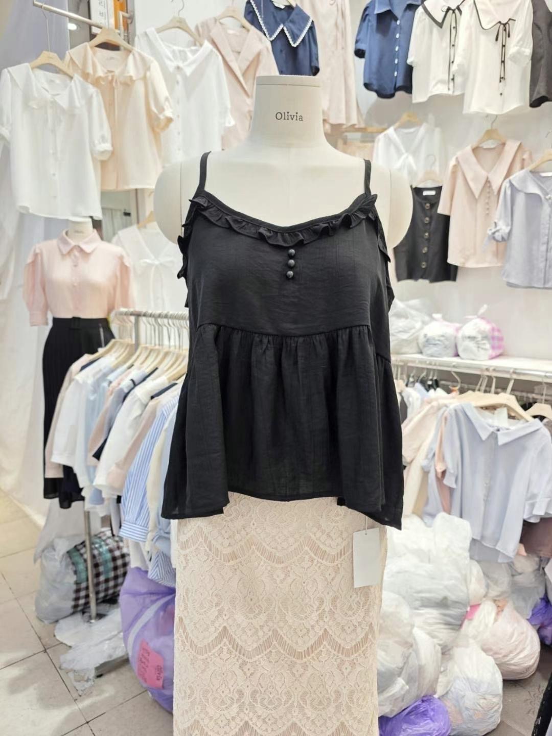 OLIVIA韓國㊣直郵東大門代購女裝新款推薦25春夏熱賣吊帶背心OLIVIA吊帶/背心圖色3