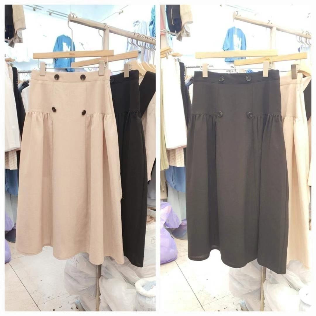OLIVIA韓國直郵㊣女裝新品25春夏休閑時尚人氣推薦熱賣長裙OLIVIA長裙