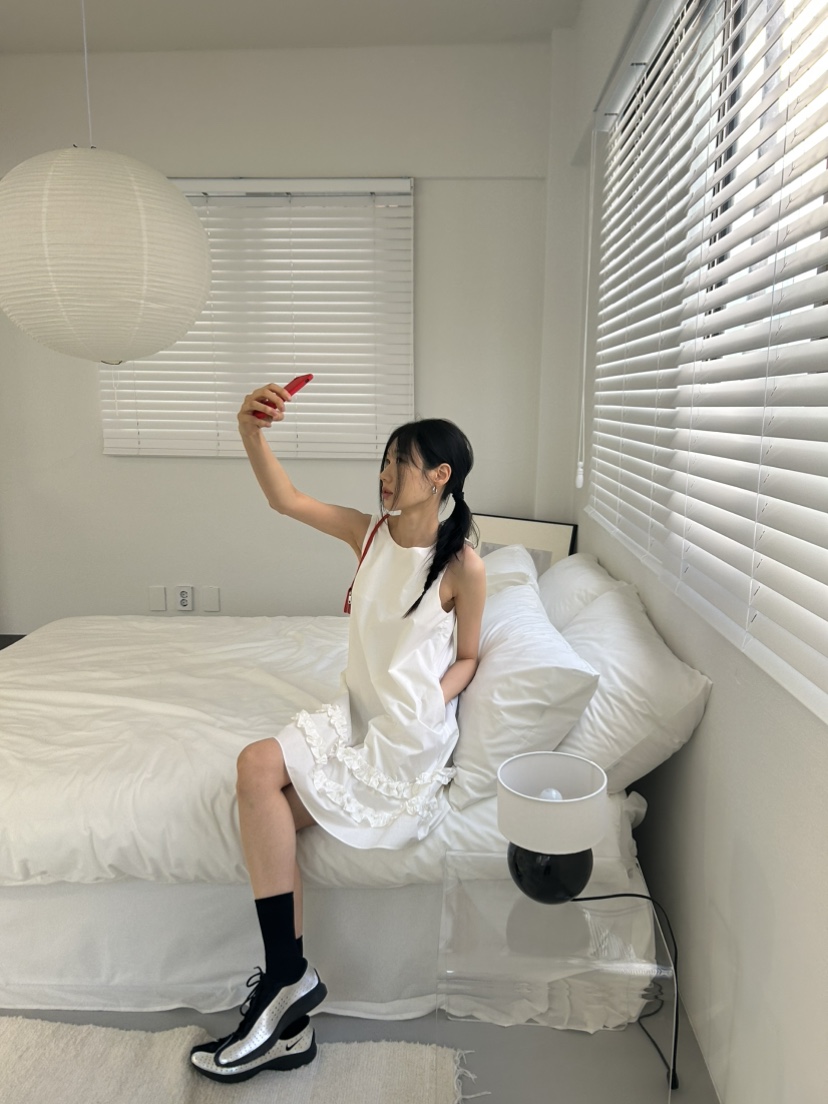 ME MO韓國直郵㊣女裝新款推薦休閑時尚人氣熱賣25春夏連衣裙ME MO連衣裙
