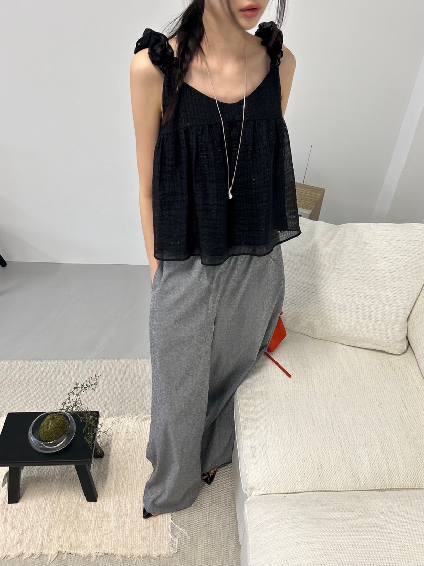 ME MO直郵韓國代購㊣女裝新品25春夏時尚推薦人氣吊帶背心ME MO吊帶/背心