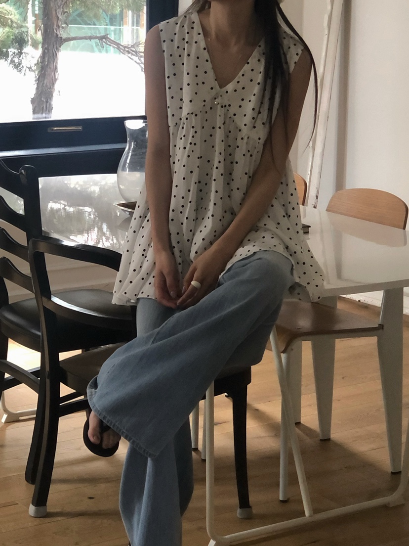ONDO-P直郵韓國代購㊣女裝新品熱賣推薦25春夏吊帶背心褶皺ONDO-P吊帶/背心