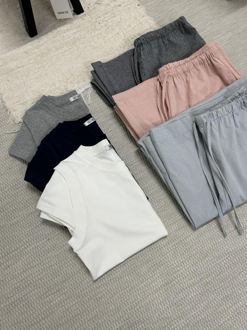 ME MO韓國㊣直郵東大門代購女裝新款時尚推薦25春夏休閑褲ME MO休閑褲
