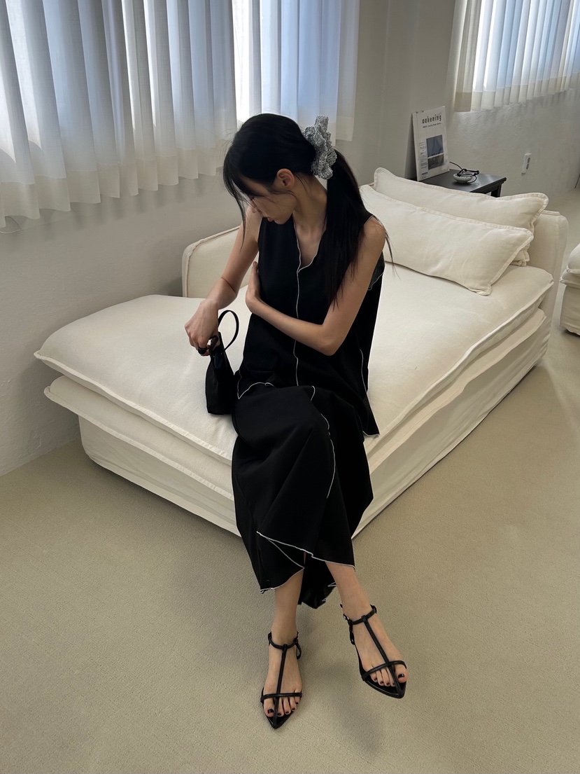 ME MO直郵韓國代購㊣女裝新款熱賣時尚推薦休閑25春夏吊帶背心ME MO吊帶/背心